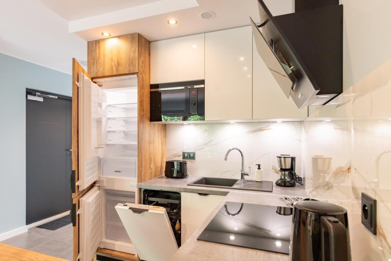Apartamenty W Sam Las By Klif Ustka Buitenkant foto