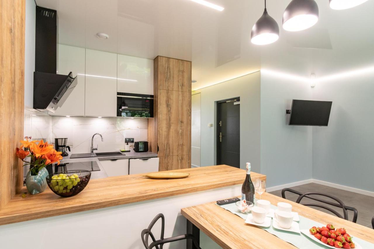 Apartamenty W Sam Las By Klif Ustka Buitenkant foto
