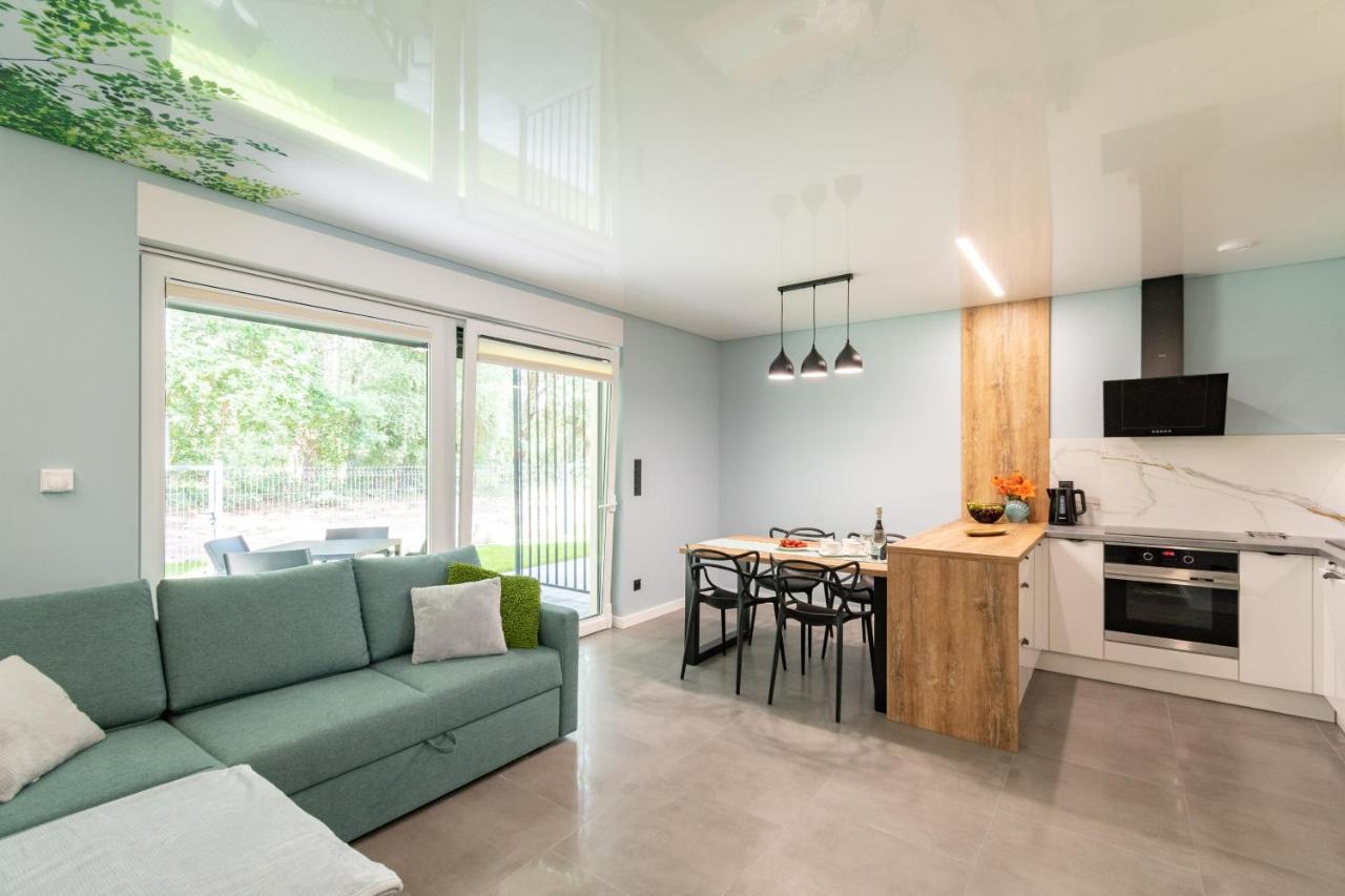 Apartamenty W Sam Las By Klif Ustka Buitenkant foto