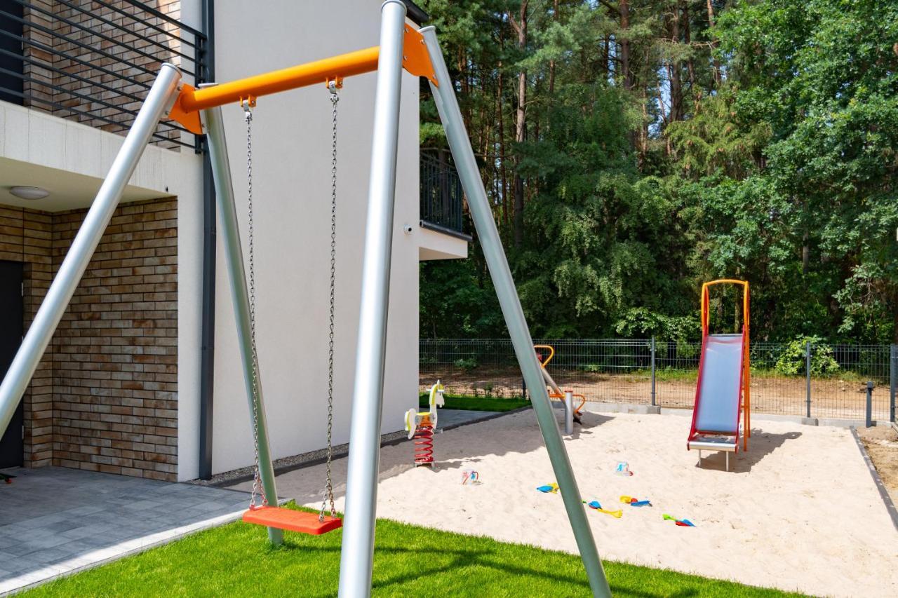Apartamenty W Sam Las By Klif Ustka Buitenkant foto