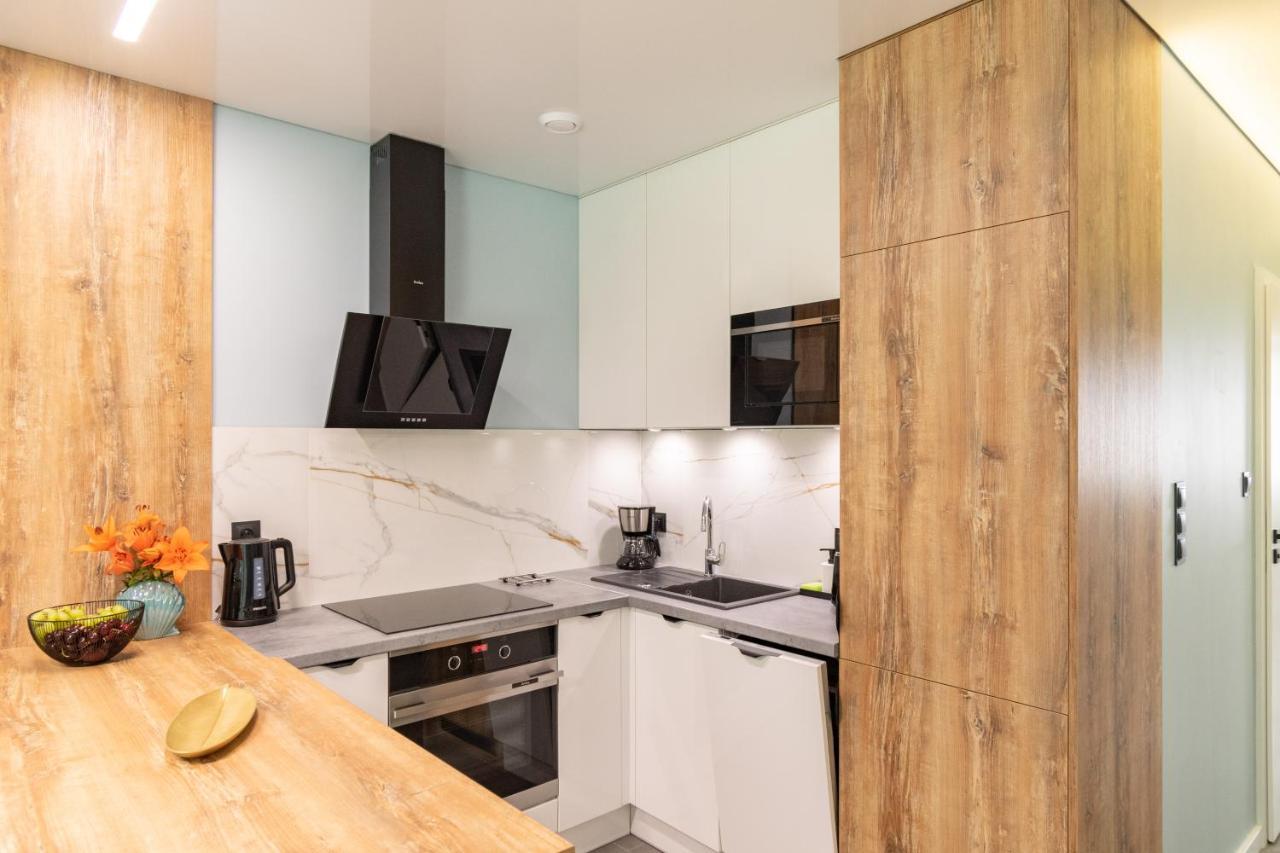 Apartamenty W Sam Las By Klif Ustka Buitenkant foto