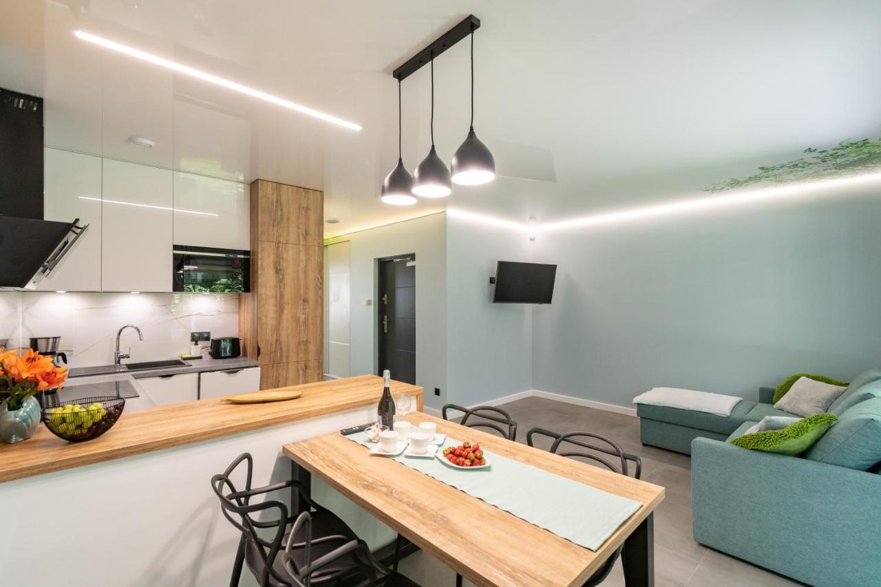Apartamenty W Sam Las By Klif Ustka Buitenkant foto
