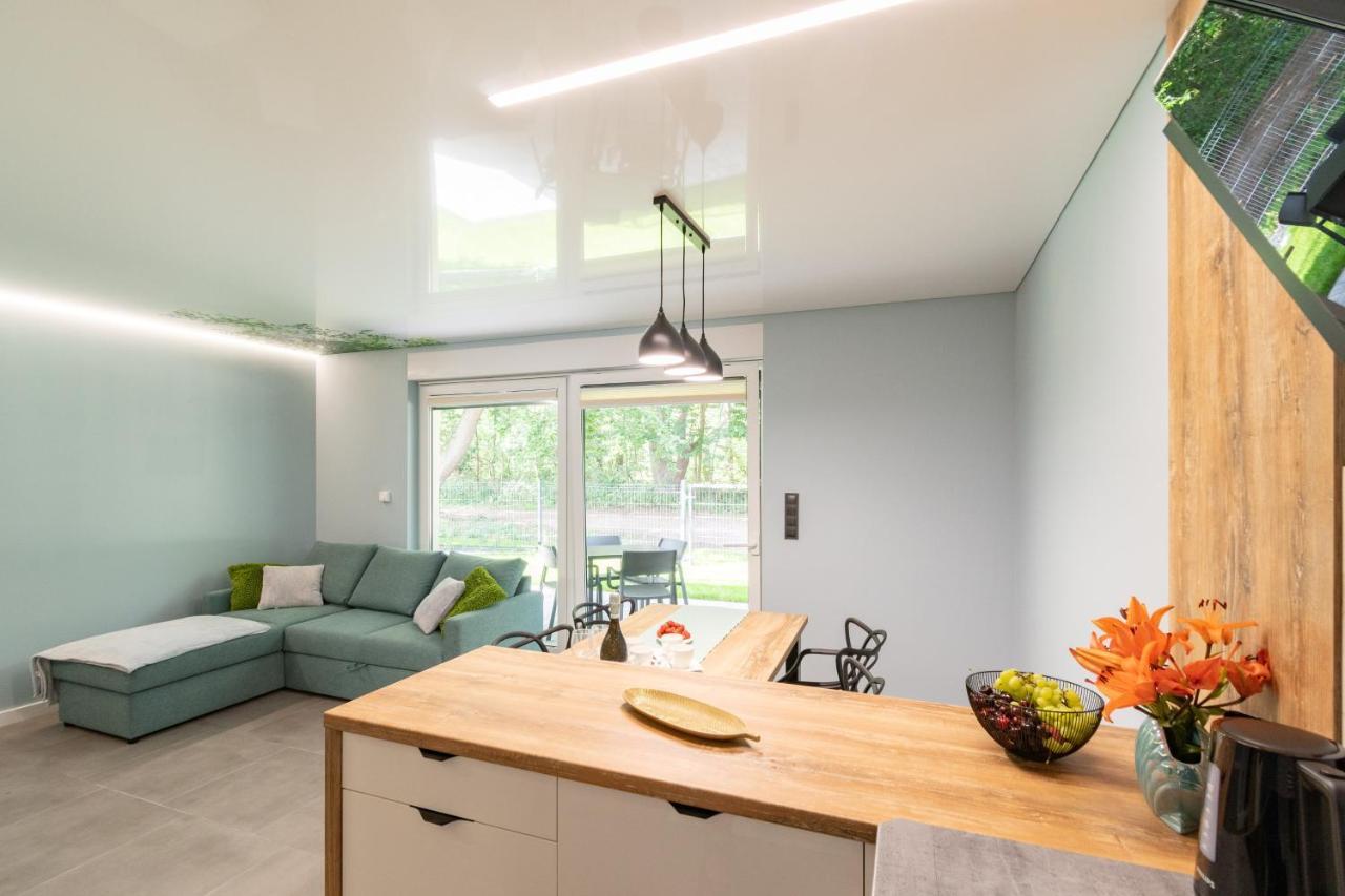 Apartamenty W Sam Las By Klif Ustka Buitenkant foto
