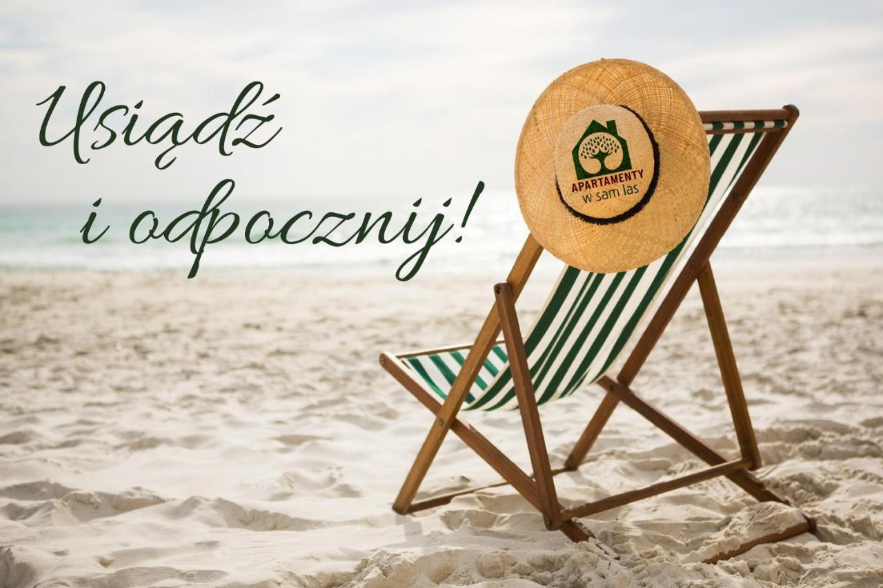 Apartamenty W Sam Las By Klif Ustka Buitenkant foto