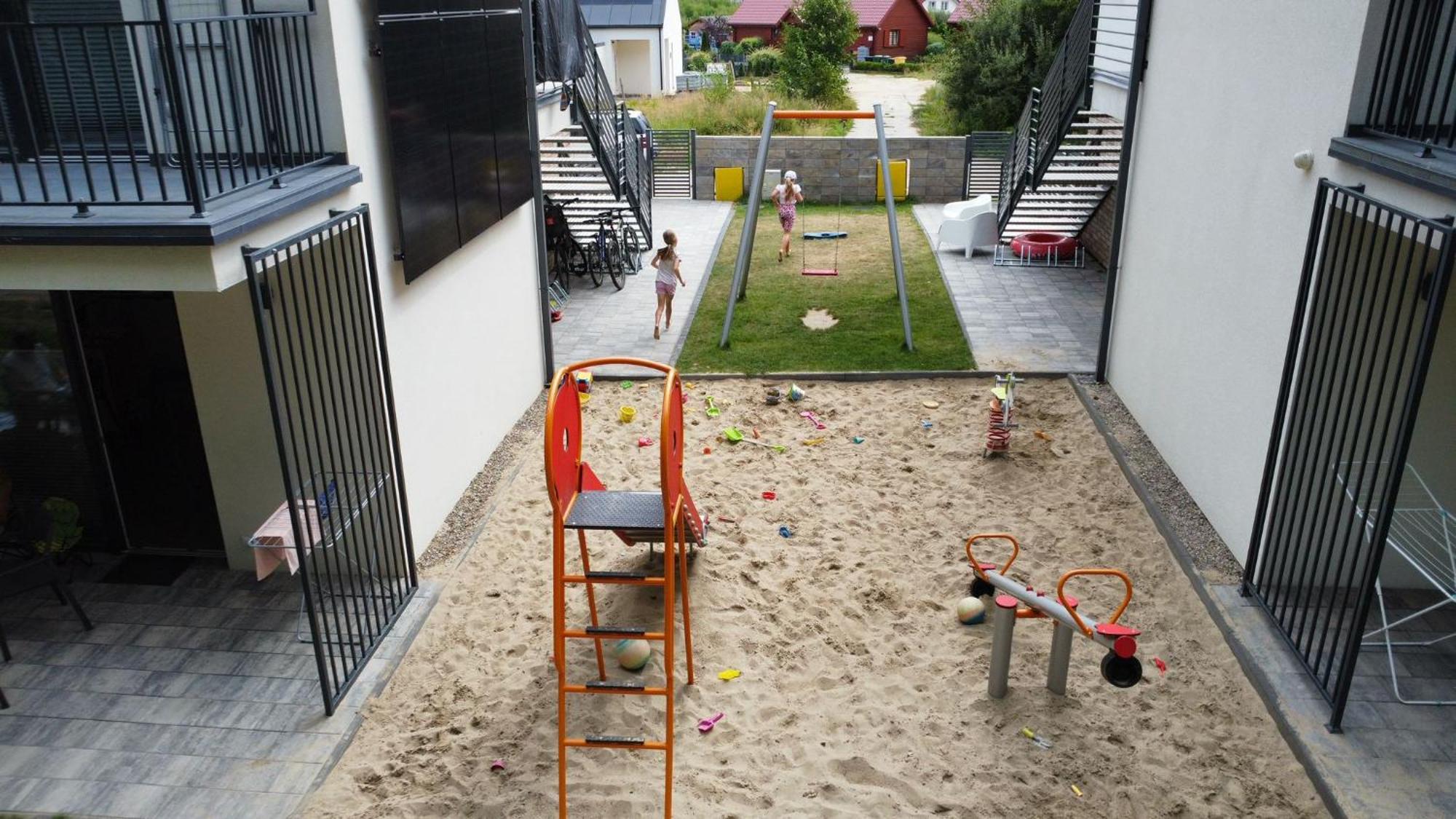 Apartamenty W Sam Las By Klif Ustka Buitenkant foto